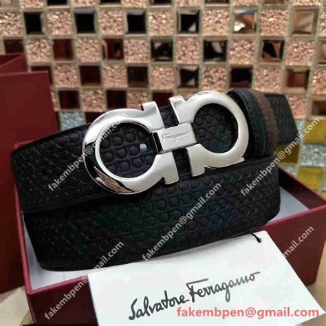 ferragamo black belt replica|authentic Ferragamo belt buckle.